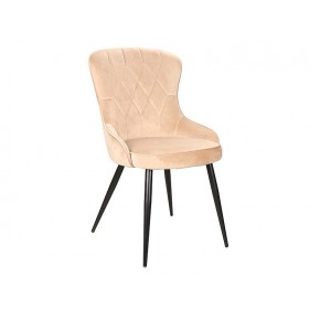 Стул SIGNAL LOTUS Velvet Bluvel 28 бежевый/черный